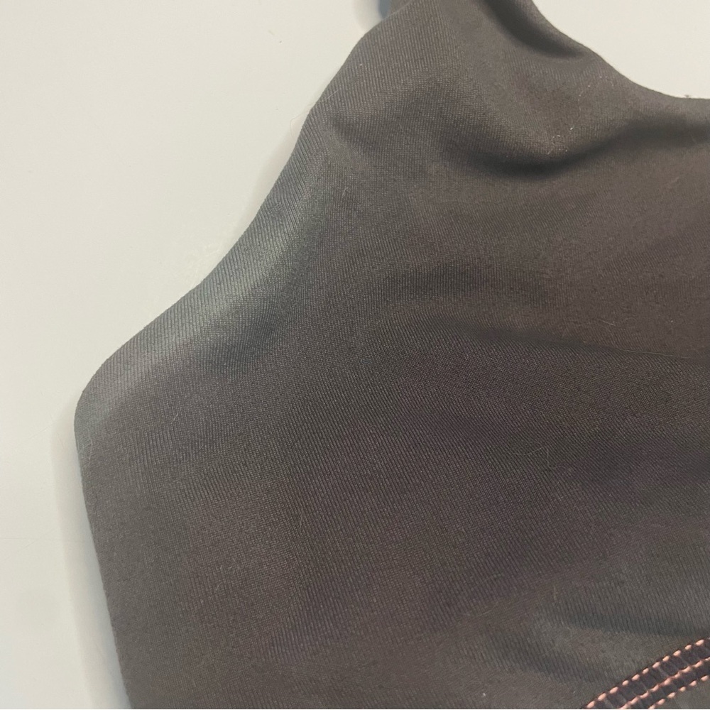 Savage Barbell Medium/Large Sports Bra Dyed Dark Gray PRELOVED - Picture 9 of 11